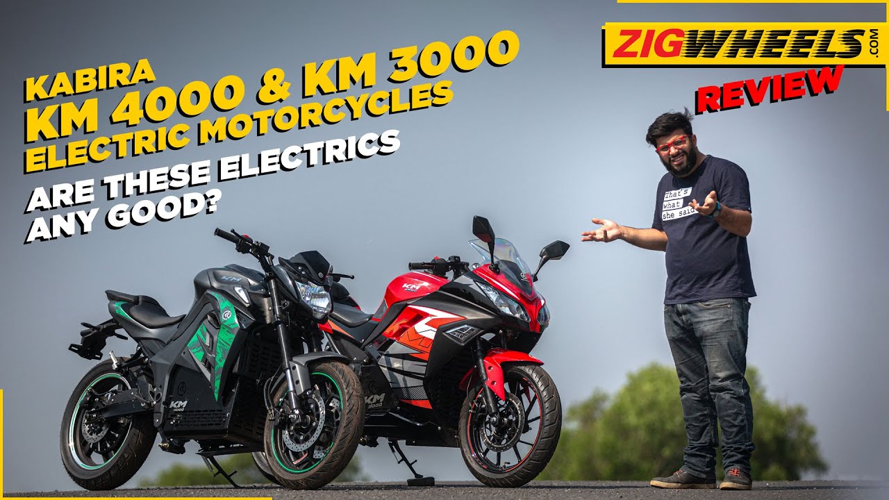 Kabira KM 4000 & KM 3000 Electric Motorcycles First Ride Review