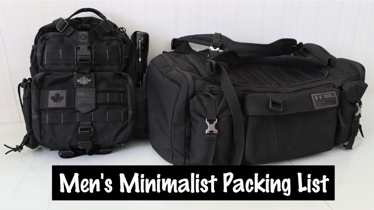best minimal travel backpack