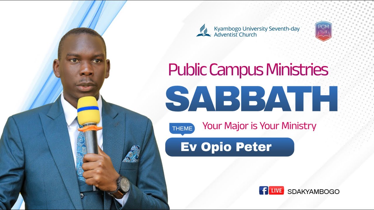 PCM   SABBATH || EV. OPIO PETER || YOUR MAJOR IS YOUR MINISTRY|| 07TH FEB 2026 || KYUSDA/SASAKU