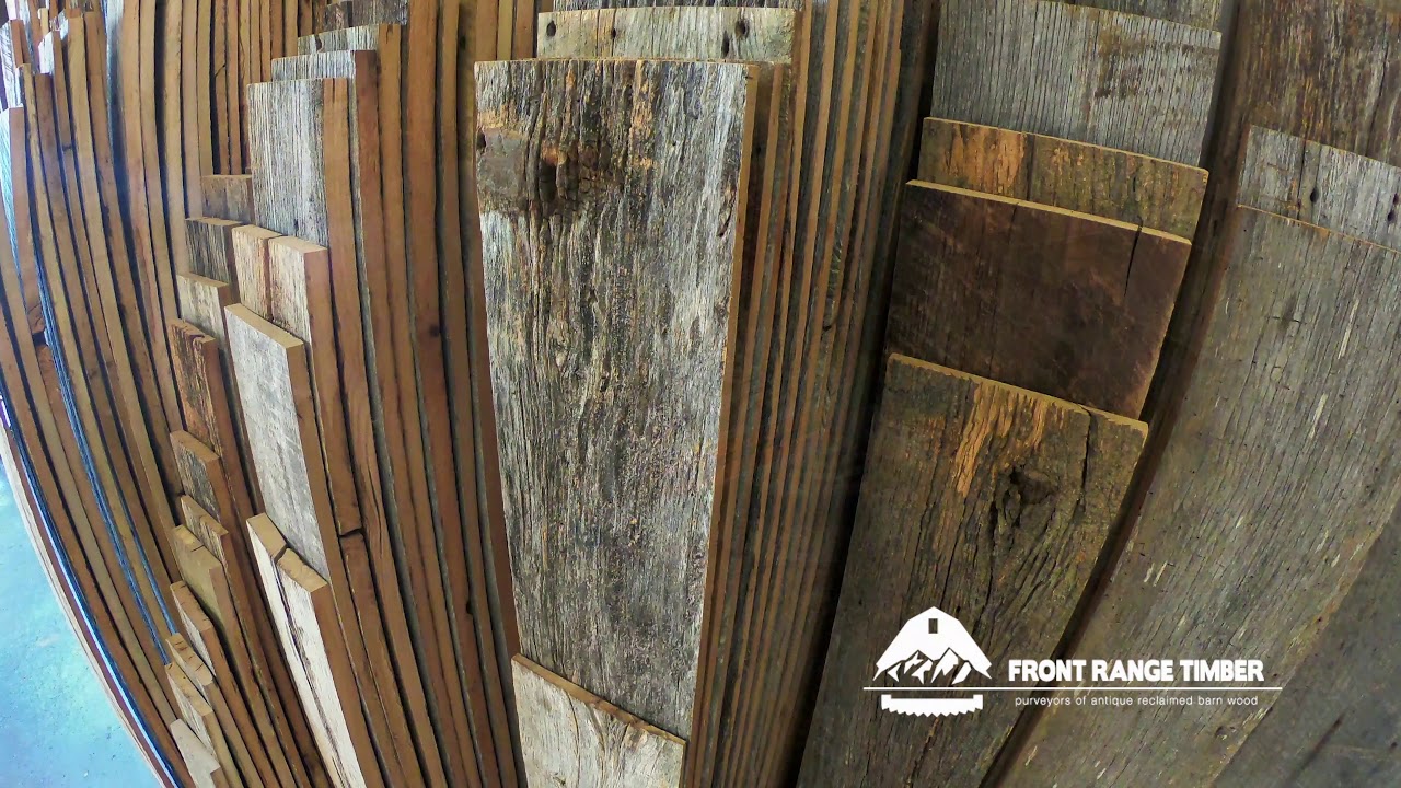 Front Range Timber Recaimed Barn Wood Siding
