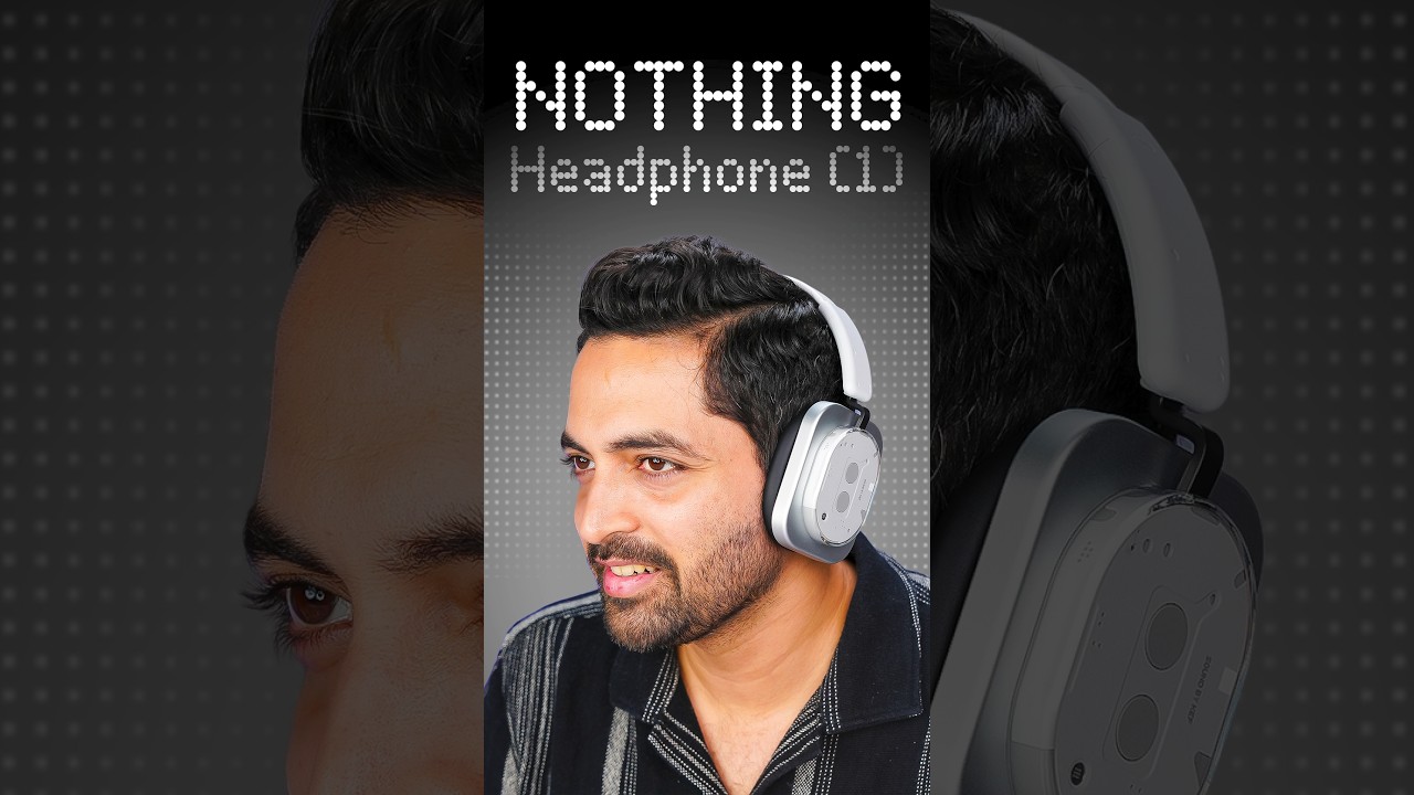 Nothing Headphone (1) First Look ⚡ #shorts