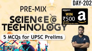 Pre-Mix || Science & Technology || 11th September 2021 || UPSC Prelims