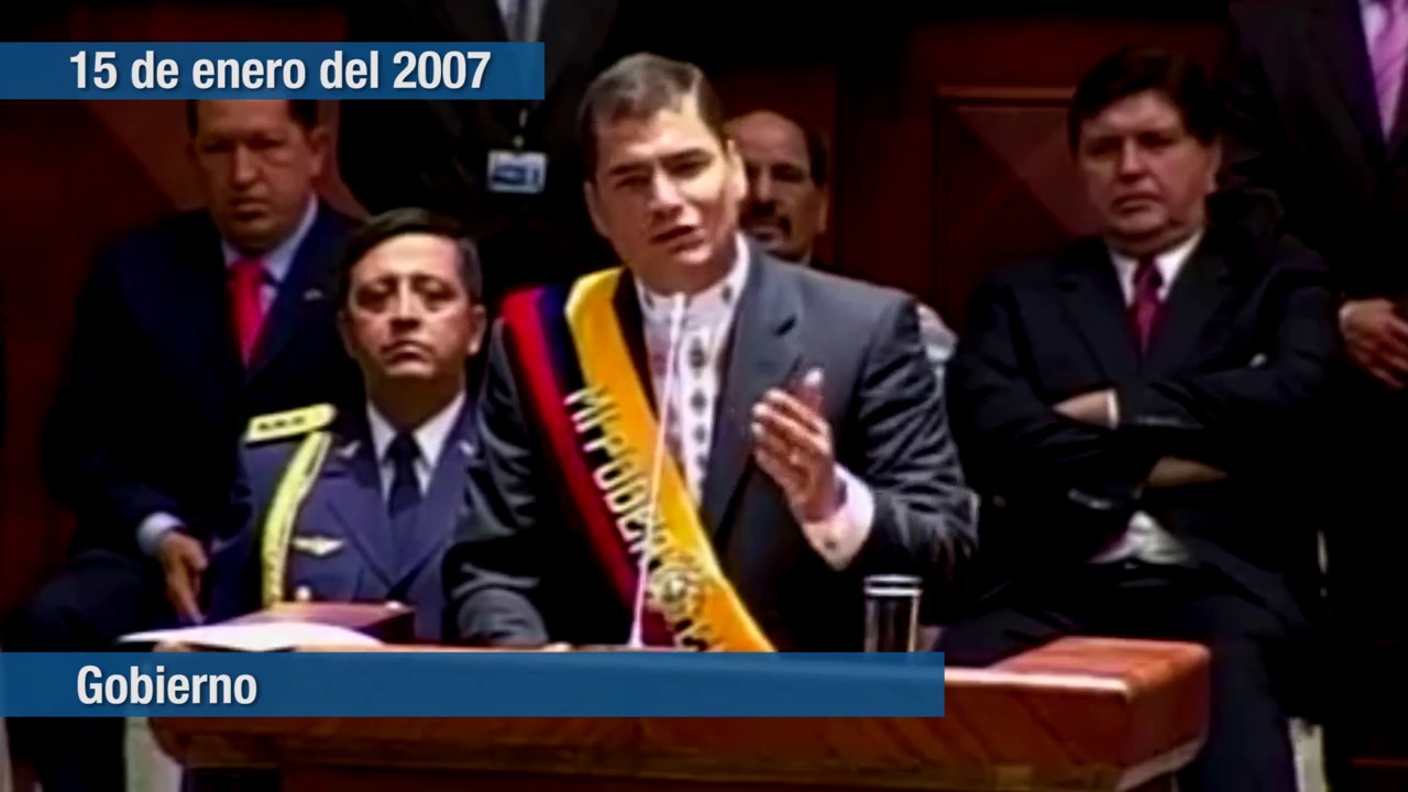 A 10 años del primer discurso presidencial de Rafael Correa