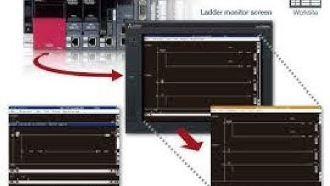 LADDER MONITORING THROUGH GOT2000 HMI