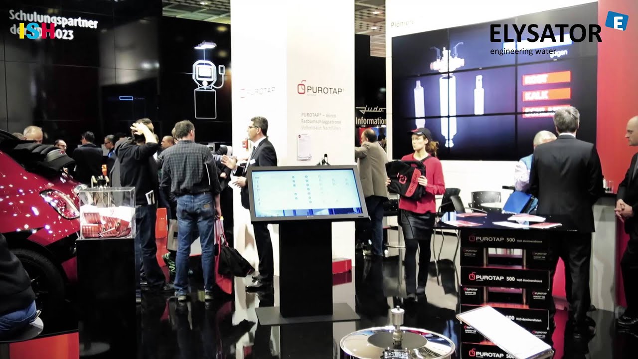 ELYSATOR engineering water at ISH 2015