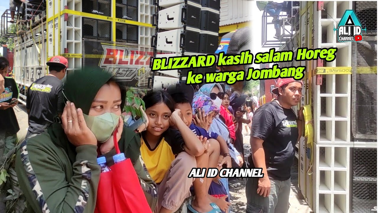 Blizzard kasih salam horeg ke warga jombang sampai dapat tepuk tangan penonton