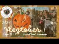 Vlogtober 2024 ~ Days 13 & 14, Crochet and Pumpkins