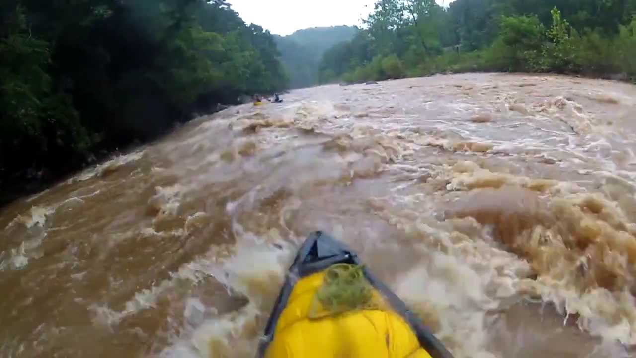 When Canoeing the Toe River turns to Swimming the Toe river YouTube