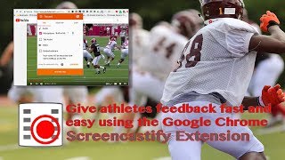 Create awesome screencasts to instruct and train your players using Screencastify for Google Chrome