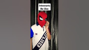 introverts be like: #funny #comedy #shortsfeed #skit #foryou #fyp #foryoupage #introvert #relatable