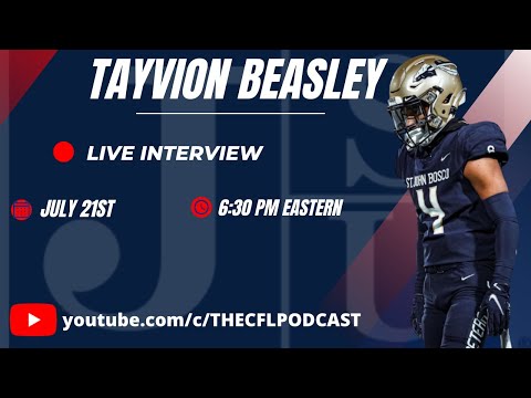 Tayvion Beasley Live Interview!