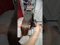 smoothing glossy pada rambut bekas warna, customer dari suwayuwo