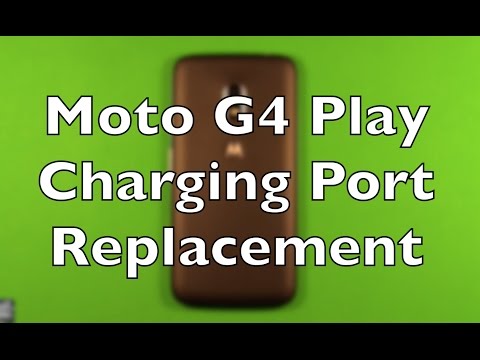 Moto G4 Play Charging Port Replacement Repair How To Change