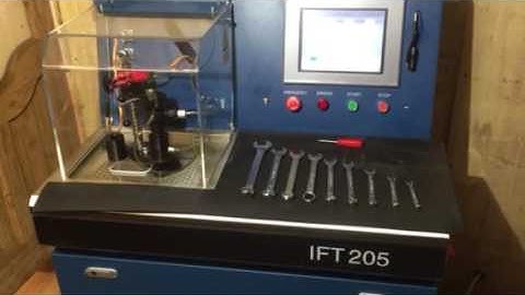 MAN Tga truck common Rail injector test