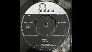 Jack &amp; Woody - Paulette (Nederbeat) | (Roosendaal) 1960