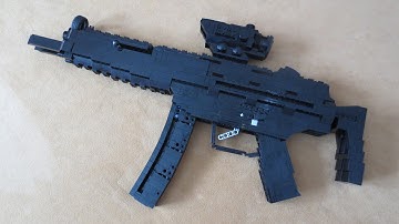 Lego: Shell Ejecting MP5 (Working) + Instructions