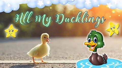 All My Ducklings ♥ Soothing Baby Lullaby To Put Your Kids To A Sound Sleep