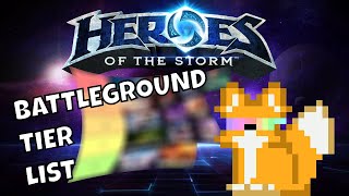 Heroes of the Storm - MANDATORY map tier list