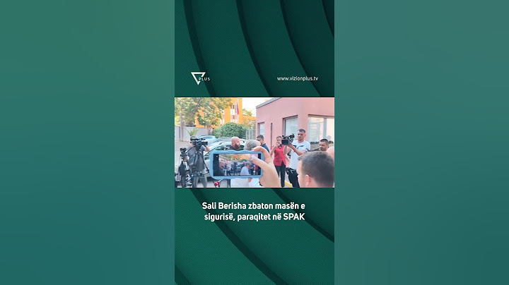 Sali Berisha zbaton masën e sigurisë, paraqitet në SPAK