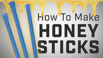 How To Make Honey Sticks (Straws)