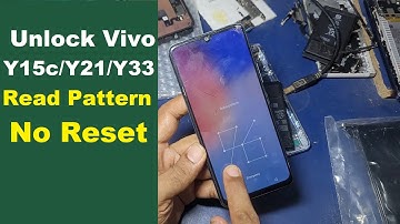Vivo Y15C / Y21 / Y33 Pattern Unlock Without Data Loss | Read Pattern Lock | No Factory Reset