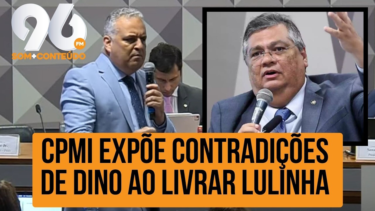 CPMI DO INSS APONTA CONTRADIÇÕES DE FLAVIO DINO AO LIVRAR LULINHA 