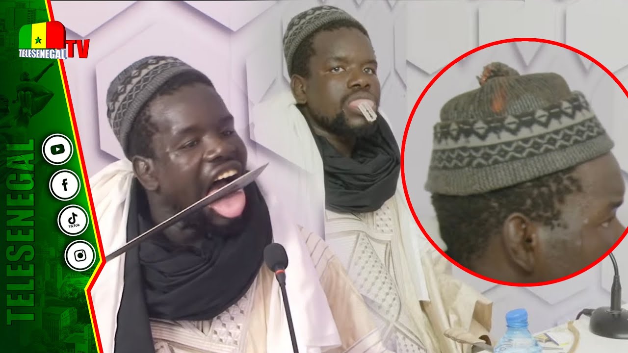 Incroyable 😱 démonstration de Saltigué Lamine Ngom sur le plateau 