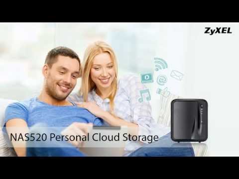 ZyXEL NAS520 Personal Cloud Storage