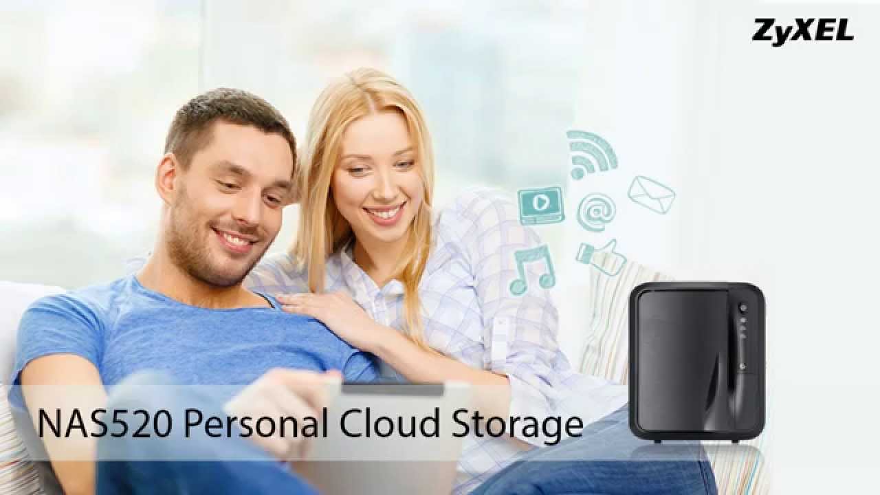 ZyXEL NAS520 Personal Cloud Storage
