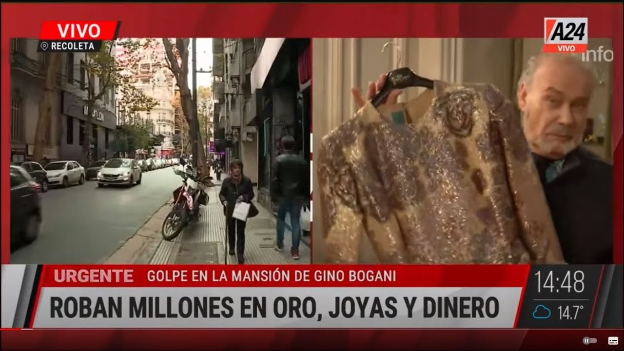 Gino Bogani sufrió un robo millonario en su mansión: cuánto se llevaron los asaltantes