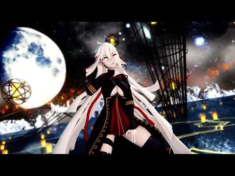[Fate/FGO/MMD/4K60FPS]沖田オルタが天樂を踊ってみた。