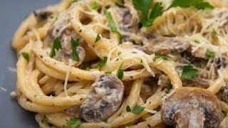 СПАГЕТТИ С СЫРОМ И ГРИБАМИ ЗАПЕЧЁННЫЕ В ДУХОВКЕ/OVEN BAKED SPAGHETTI WITH CHEESE AND MUSHROOMS!