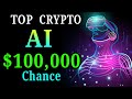 Top AI Crypto Coins LOW CAP 100X | Artificial intelligence technology image