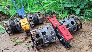 Traktor Sawah,Traktor terbaru Menuju Lahan Terguling,diesel air sawah,Traktor Membajak tergulig lagi