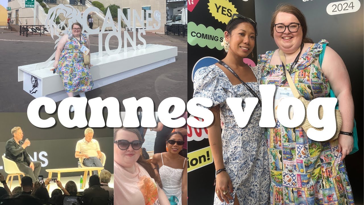 CANNES, FRANCE VLOG | lions festival of creativity, elon musk, chrissy teigen & more! | 2024