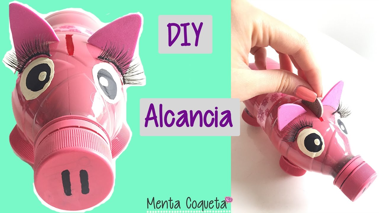 Alcancía de cochinito / DIY - YouTube