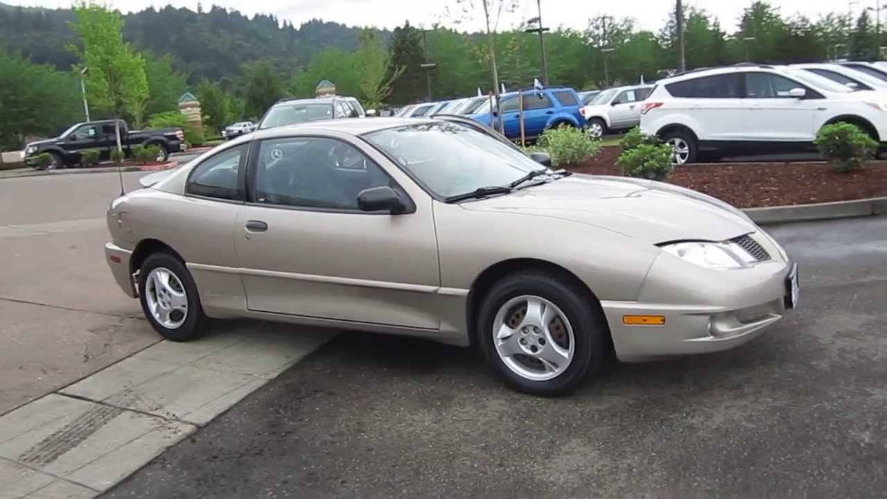 2003 Pontiac Sunfire, Beige - STOCK# 13-2962A - YouTube