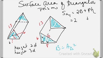 TEKS 8.7B - Triangular prism