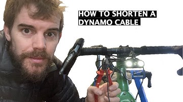 How to shorten a Dynamo Light cable