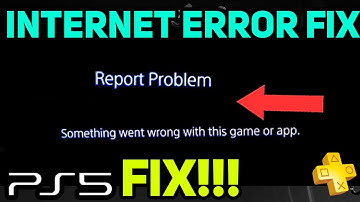 PS5 INTERNET ERROR EASY FIX! (Fast Solution)
