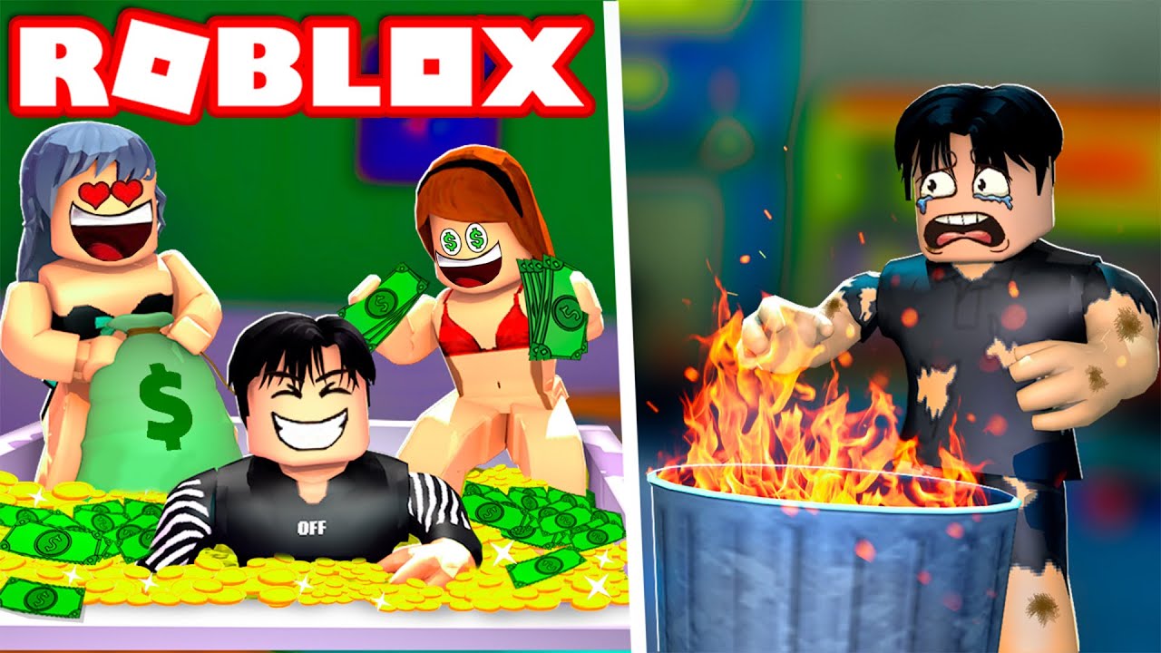 REICHES LEBEN VS ARMES LEBEN IN ROBLOX - YouTube