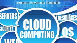 Cloud Computing Background PowerPoint Templates Themes And Backgrounds Graphic designs