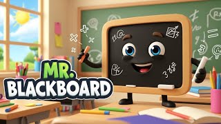 🖤 Mr. Blackboard | Fun Educational Song for Kids | Super Kids Songs screenshot 5