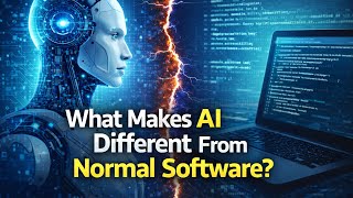 AI vs Software The Key Difference | What Makes AI Different From Normal Software 