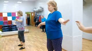 Московское долголетие. Танец живота. Педагог Оксана Бабаева