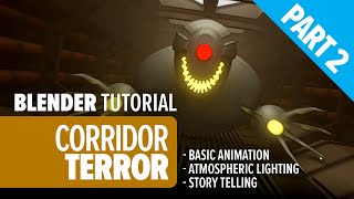 SCI-FI CORRIDOR Blender Tutorial Part 2 (BLENDER)