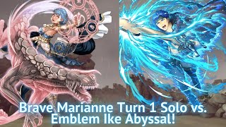 Brave Marianne Turn 1 Solo vs. Emblem Ike Abyssal! [FEH]