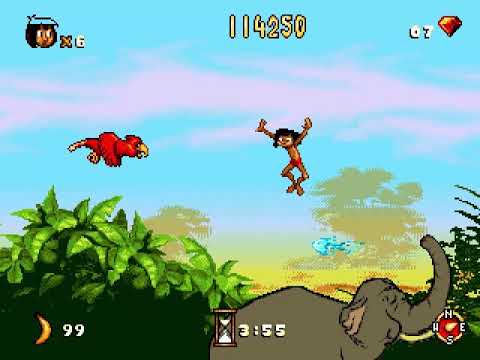 The Jungle Book (Genesis) Part 3 - The Dawn Patrol (Sega Genesis/Megadrive)