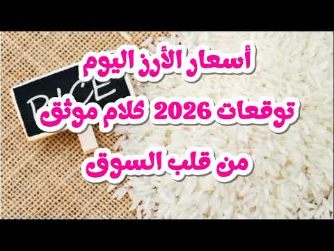 اسعار الارز الشعير اليوم هل تخزين الأرز مربح دلوقتي