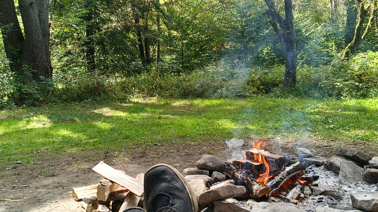Solo camping in bear county.